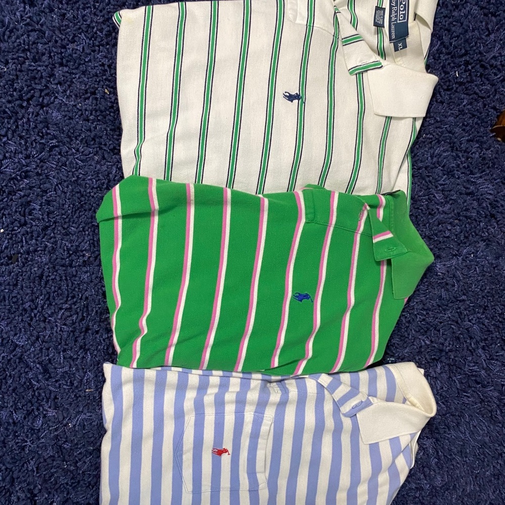 3 Men’s XL Polo shirts Lot